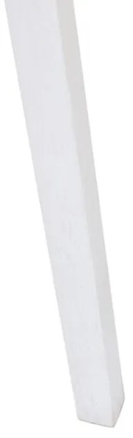 Lampada da terra moderna a treppiede bianca con paralume in lino bianco 45 cm - Tripod Classic