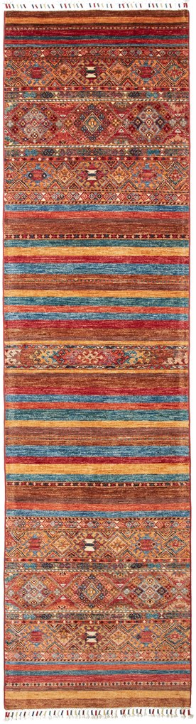 Samarkand Tappeto 80x310 (Pakistan) Annodato A Mano
