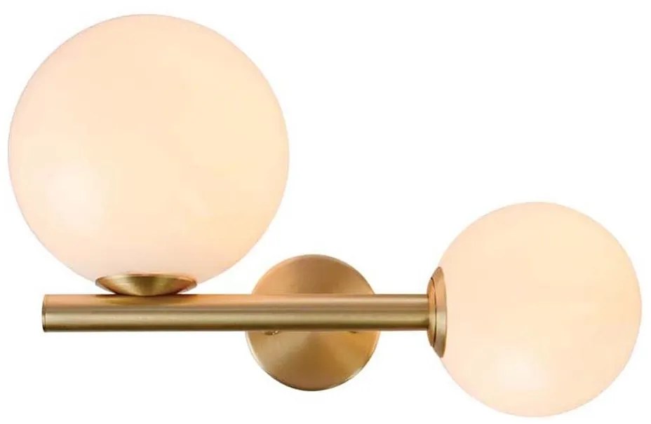 Zambelis 1995 - Lampada da parete 1xG9/7W + 1xE14/15W/230V oro