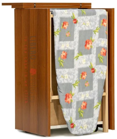 Mobile da stiro asse scomparsa legno Noce - JOLLY 2 ante