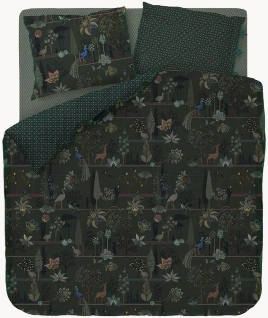 Set di biancheria da letto in percalle di cotone Alberi