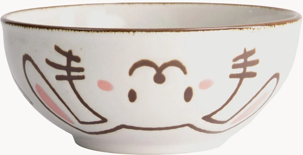 Set di 6 ciotole in porcellana Usagi Bowls Kawaii Rabbit