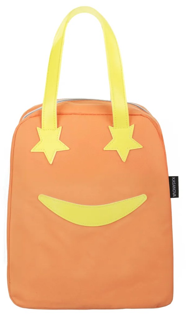 Borsa termica porta pranzo sorriso arancione 6,5 L Cooler
