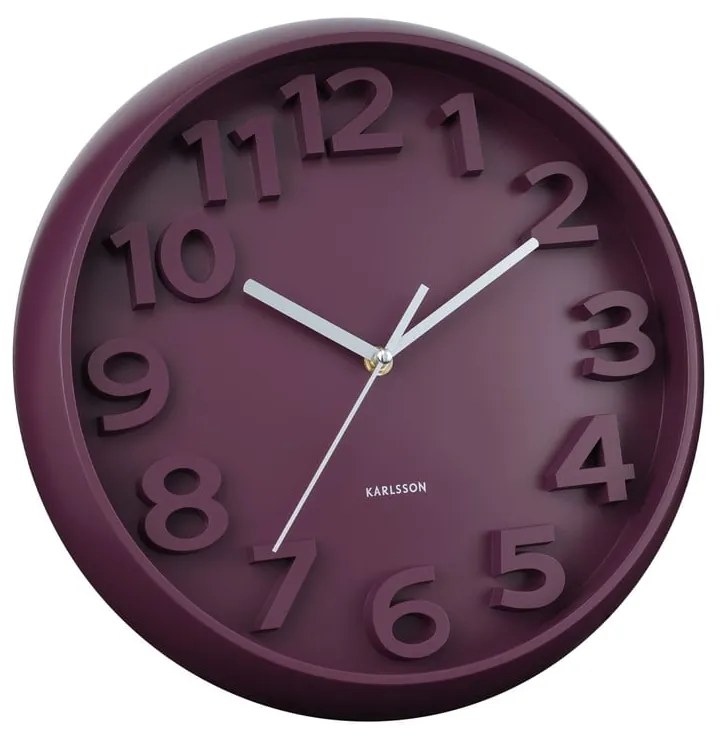 Orologio da parete ø 33,5 cm Elevated Classic Numbers – Karlsson