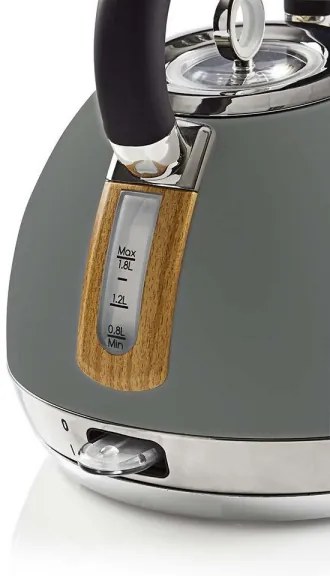 Nedis KAWK520EGY − Bollitore 1,8 l 1850-2200W/230V grigio