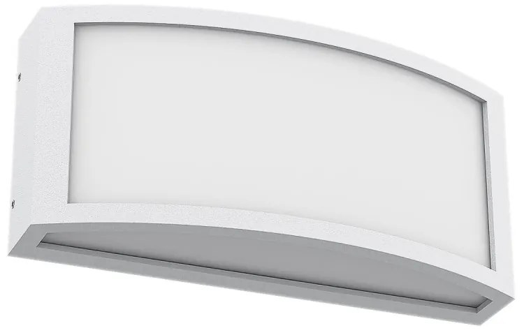 Applique Slim Design IP65 - E27 Bianca Colore del corpo Bianco