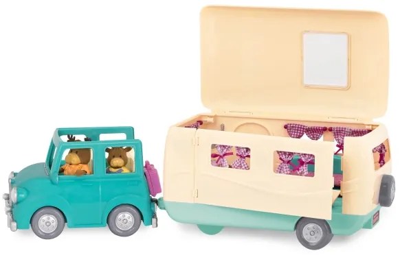 Li'l Woodzeez - Set di giochi HAPPY CAMPER campeggio