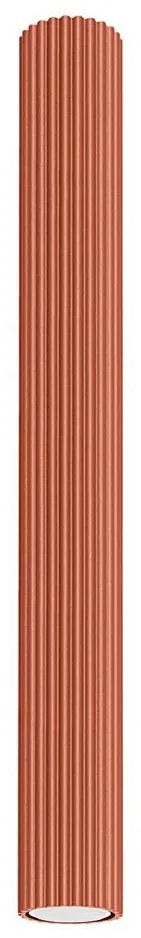 Sollux SL.1629 - Faretto KARBON 1xGU10/10W/230V 60 cm rosso