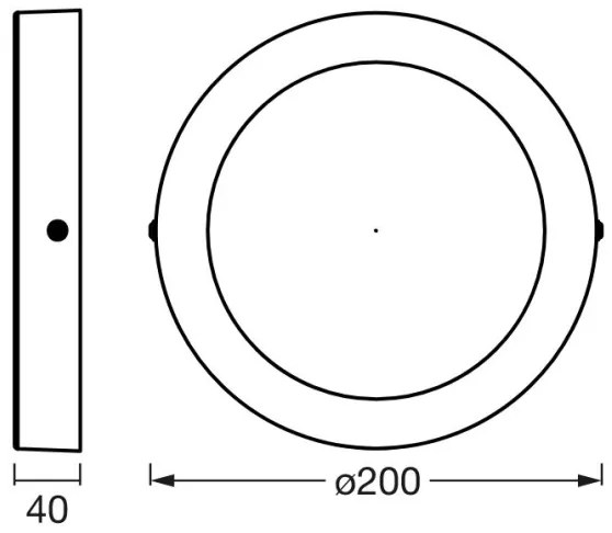 Ledvance - Plafoniera LED dimmerabile ORBIS LED/12W/230V 3000-6500K Wi-Fi
