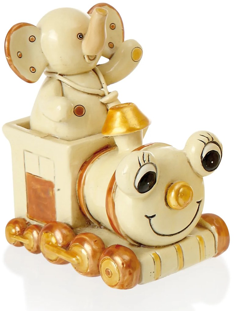 Bomboniera "Treno" per battesimo (5,5x4x7,3 cm)