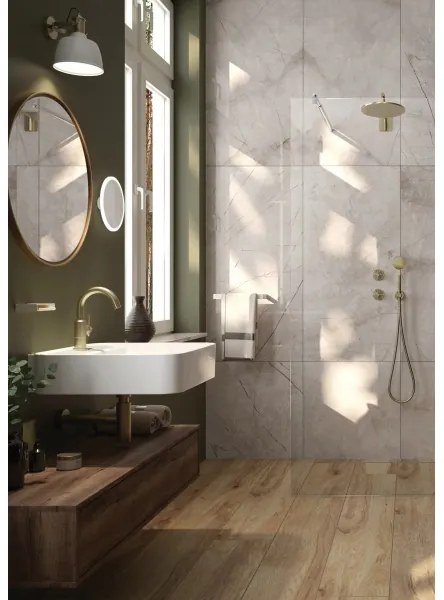 Deante ADM_A611 - Porta asciugamani da parete MOKKO 30 cm, bianco