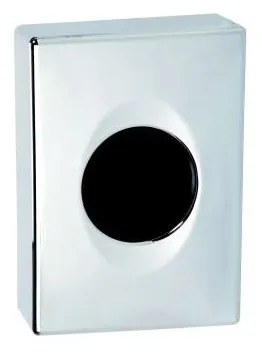 Porta sacchetti 10x13,5 cm, argento