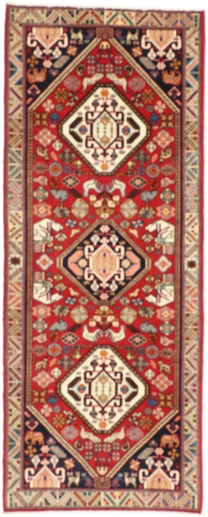 Gashghai Tappeto persiano 80 x 200 (Iran) Annodato A Mano