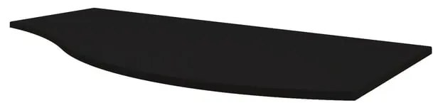 Top per lavabo Vague BADEN HAUS L 103 x H 1.6 x P 51 cm nero mdf