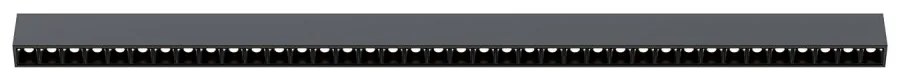 Lampada Lineare LED Sospesa 40W 120cm con driver Philips Bianca o nera Colore Bianco Variabile CCT, Colore del corpo Nero