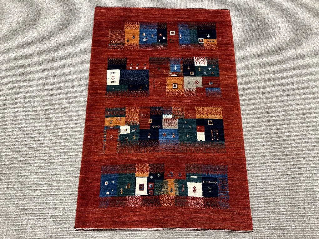 Loribaft Tappeto persiano 130x80 (Iran) Annodato A Mano