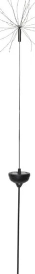 Apparecchio solare a LED per esterni con LED bianchi , altezza 100 cm Firework - Star Trading