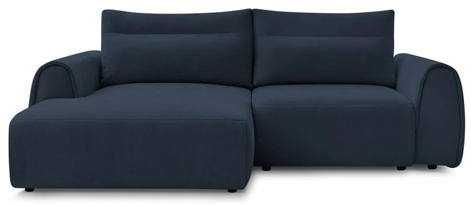 Divano angolare in blu scuro Aden – Bobochic Paris