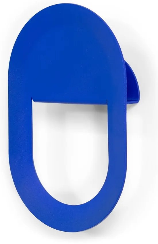 Gancio da parete blu in acciaio Coucou – Spinder Design