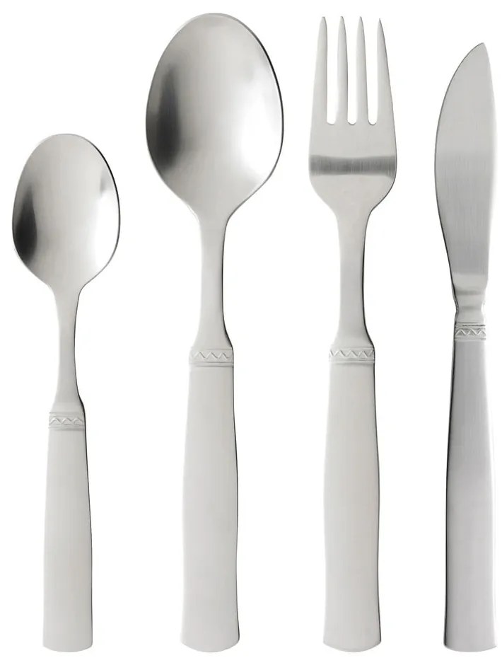 Posate argentate in acciaio inox 16 pz Ranka – Gense