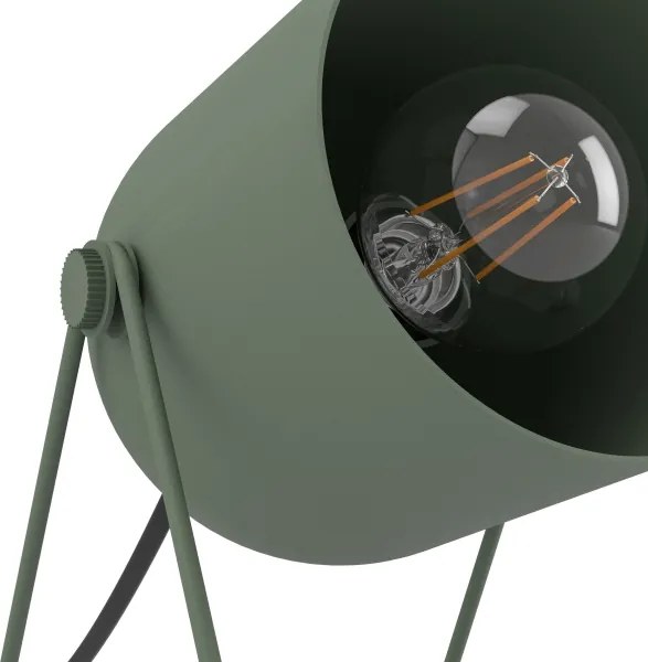 Eglo 44136 - Lampada da tavolo TILSTON 1xE14/8W/230V verde