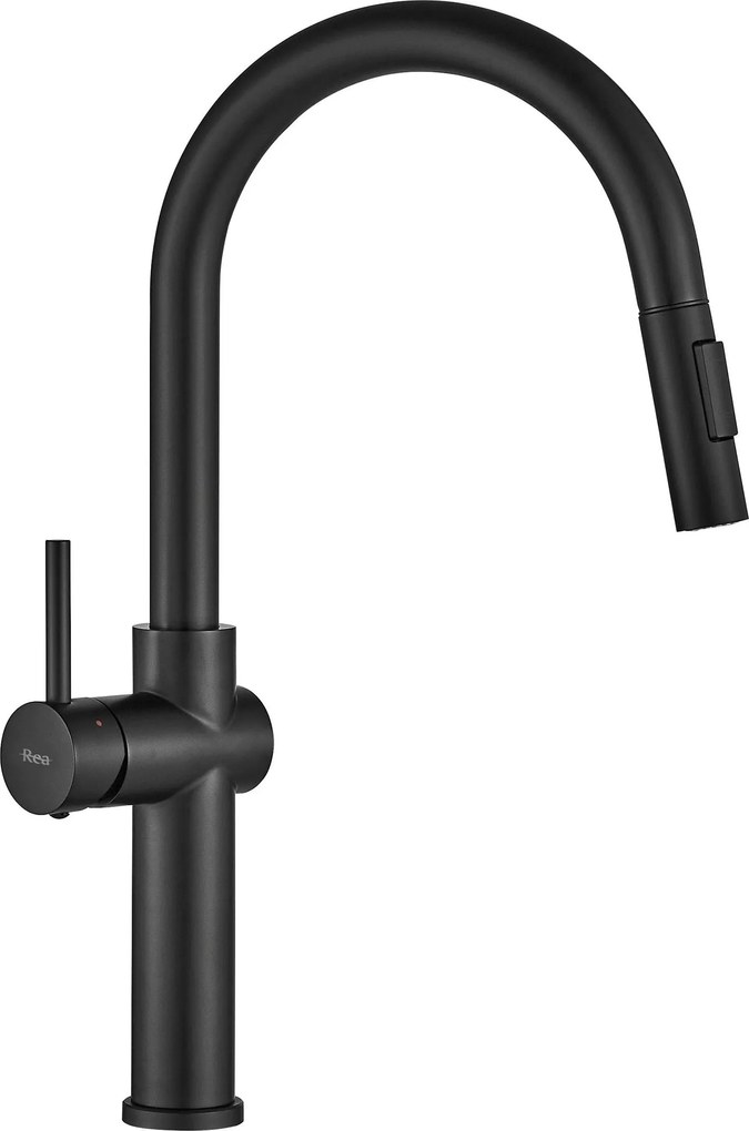 Rubinetto da cucina Rea Fresh High Black