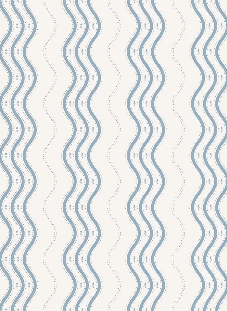 Sandberg Tapete Ben - Light Blue