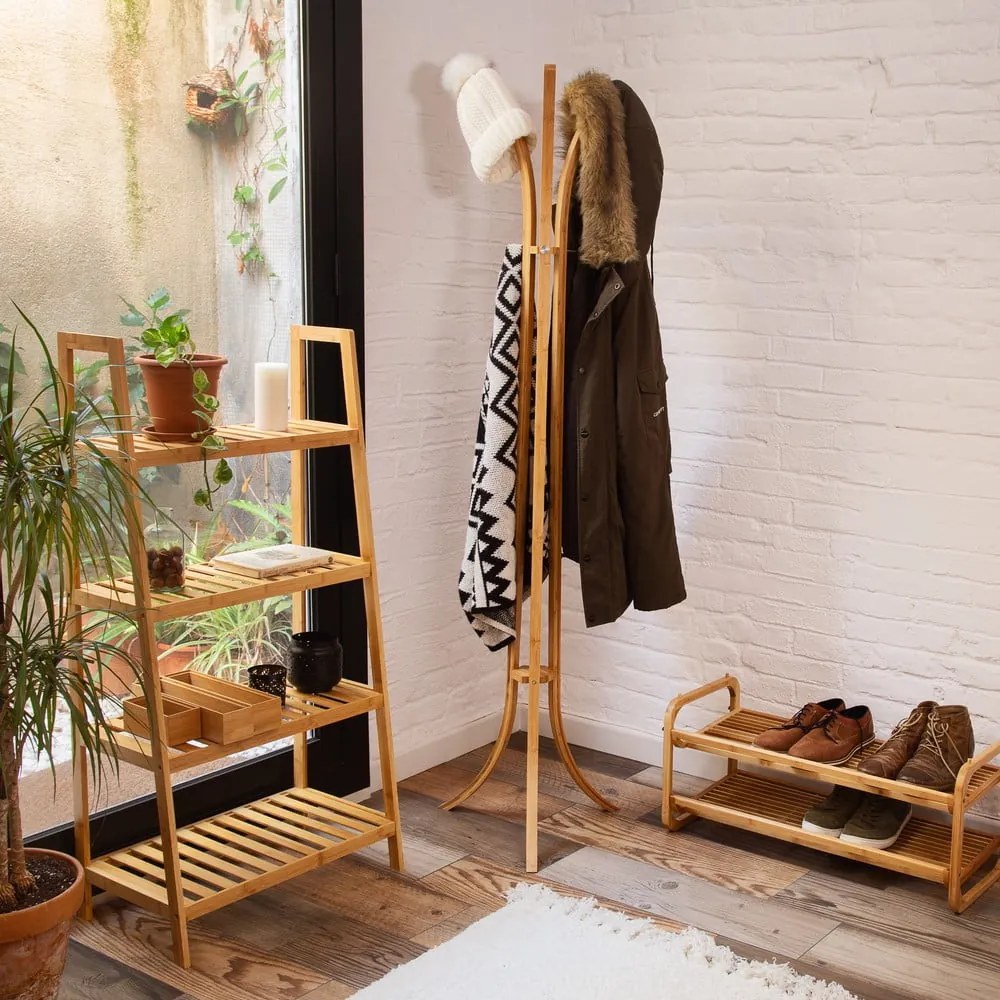 Appendiabiti e cappelli in bambù Bambù - Compactor