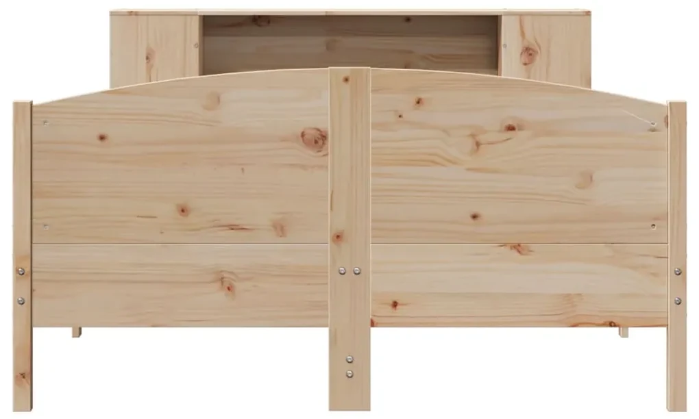 Letto libreria senza materasso 150x200 cm in legno di pino