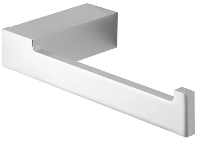 Porta rotolo carta igienica da muro in alluminio argento Sky