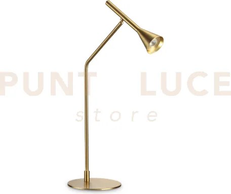 Diesis lampada da tavolo led 3000k 6,5w  500 lm dimmerabile ottone