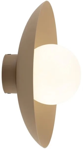 Applique SLATE 1xG9/8W/230V diametro 28 cm beige