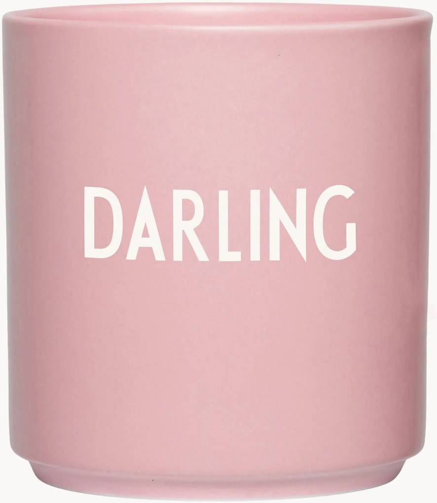 Tazza con scritta Favourite Darling