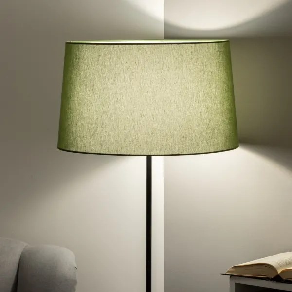 Brilagi - Lampada da terra LED CERIA 1xE27/40W/230V Ø 45 cm verde/nero