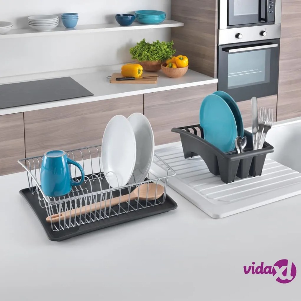 Metaltex Scolapiatti Aquatex Plus Grigio