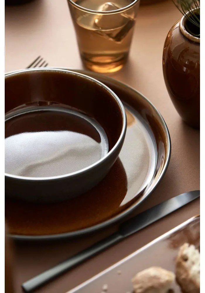 Ciotolina nera/color ambra in gres Gastro Black/Amber – Bitz