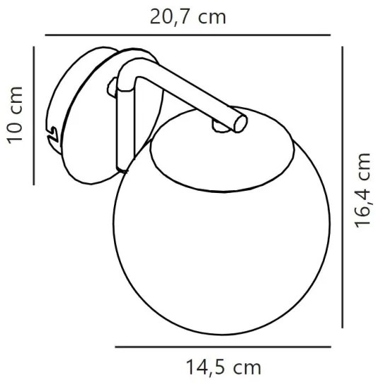 Nordlux - Applique GRANT 1xE14/40W/230V