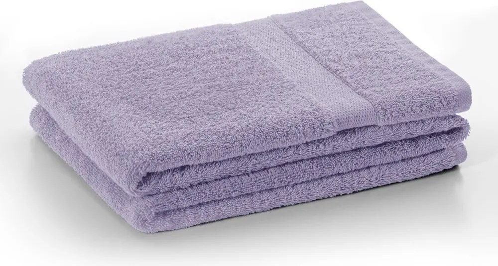 Asciugamano viola chiaro , 50 x 100 cm Marina - DecoKing