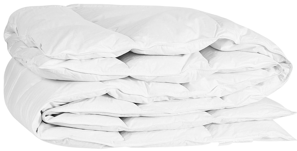 Piumino in piuma di anatra extra caldo 240 x 220 cm HARAMOSH Beliani