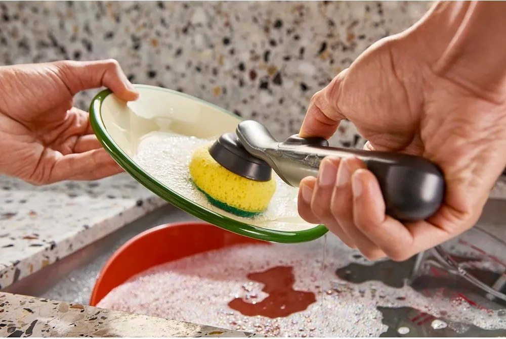 Spazzola per piatti ricaricabile SinkTech – Joseph Joseph