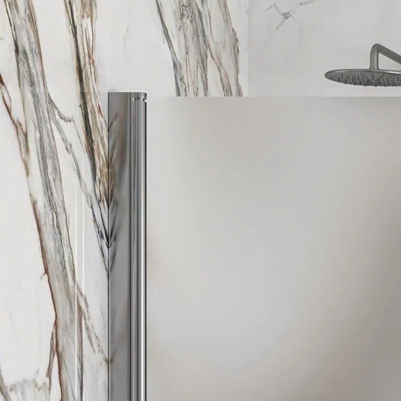 Box doccia 70x90 battente 90 fisso 70 vetro satinato altezza 200h | KS2800FAO - KAMALU