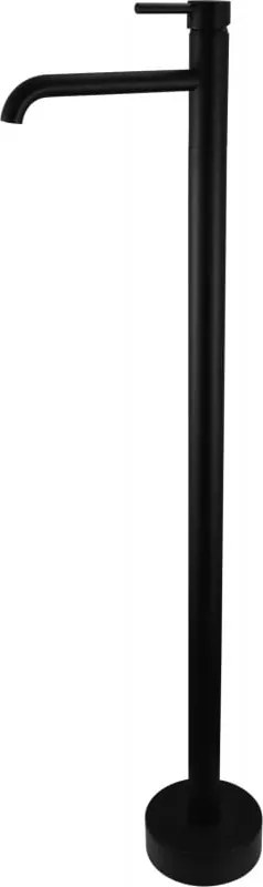Mexen Rumba rubinetto lavabo a pavimento, nero - 73534-70