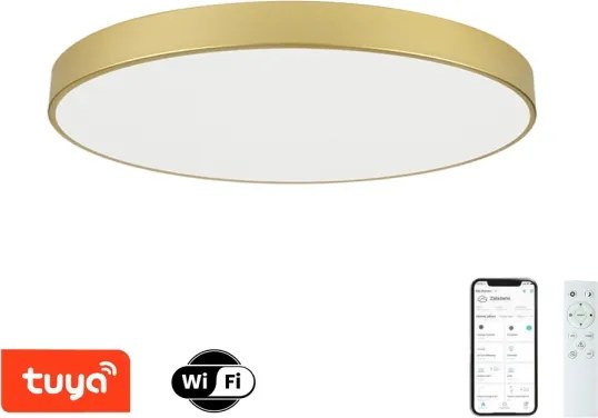 Brilagi -LED Lampada dimmerabile POOL SMART LED/128W/230V 100 cm oro Wi-Fi Tuya+telecomando