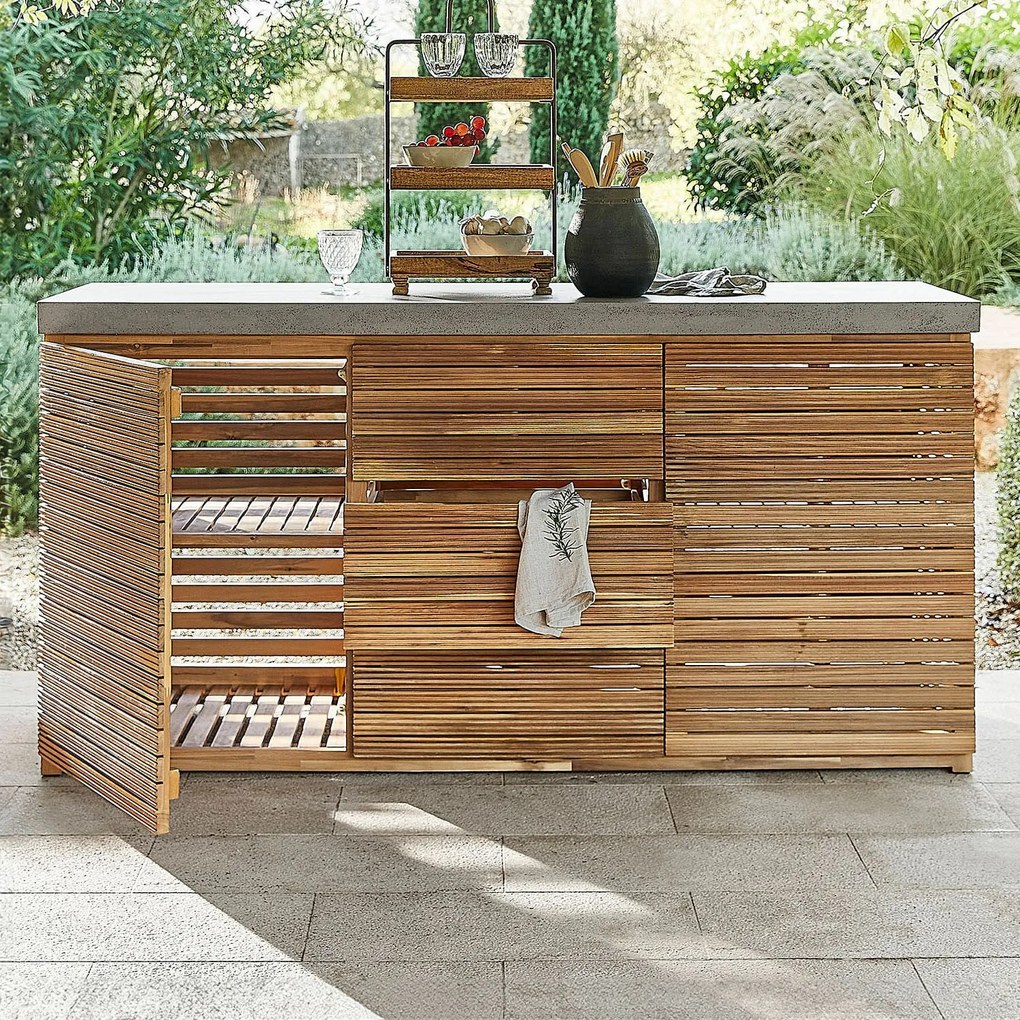 LOBERON Mobile basso da esterno FSC®-100% Venzone