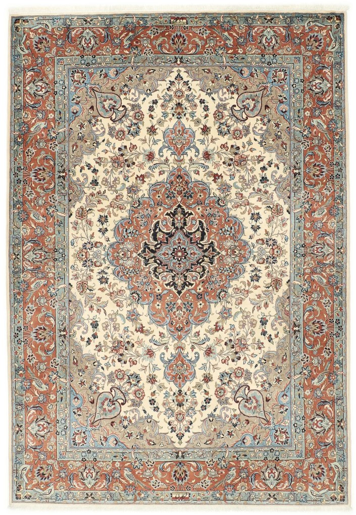 Kashan Tappeto 200 x 300 (Iran) Annodato A Mano