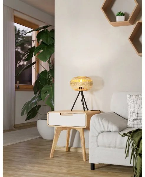 Eglo 43865 - Lampada da tavolo AMSFIELD 1xE27/40W/230V