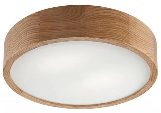 Lampada da soffitto OAK 2xE27/60W/230V rovere Ø 37,5 cm
