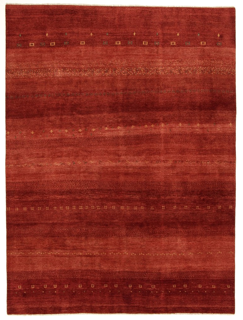 Gabbeh Tappeto 340x250 (Iran) Annodato A Mano