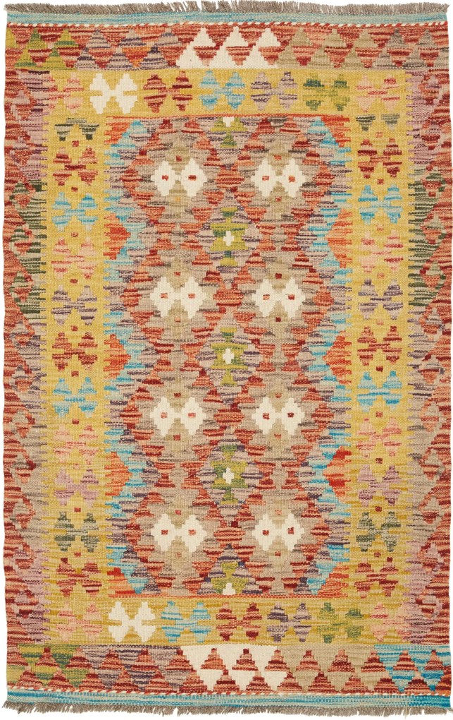 Kilim Tappeto 80x130 (Pakistan) Tessuto A Mano