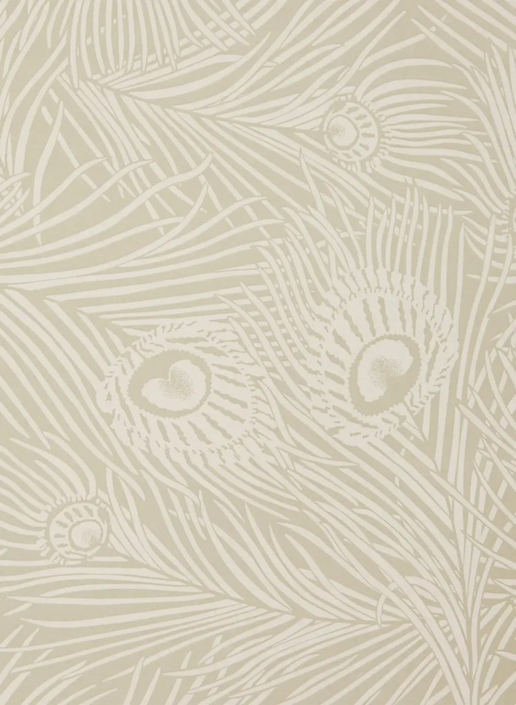 Liberty Carta da parati Hera Plume - Pewter White